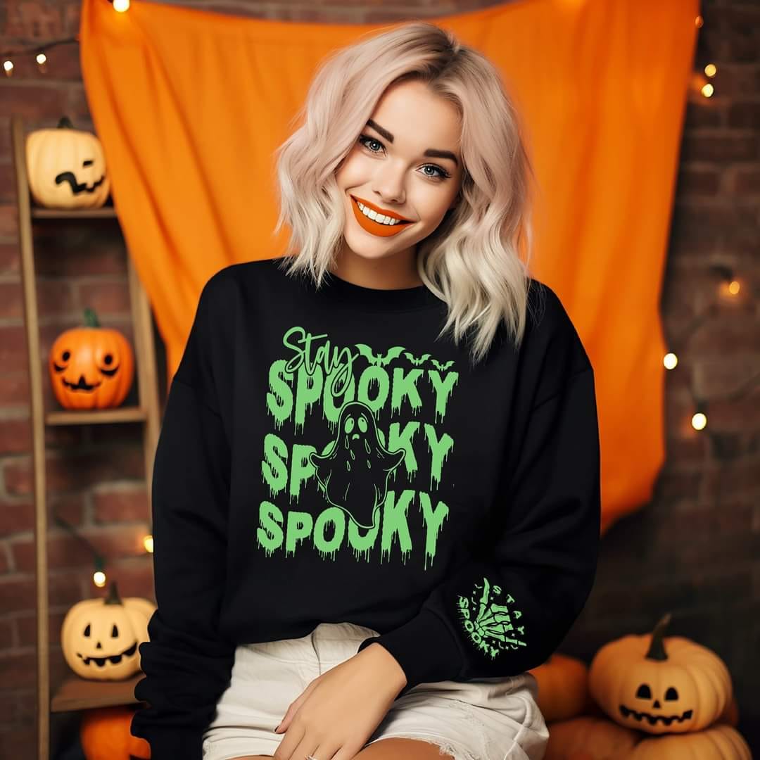 Stay Spooky Drips   Sweatshirt