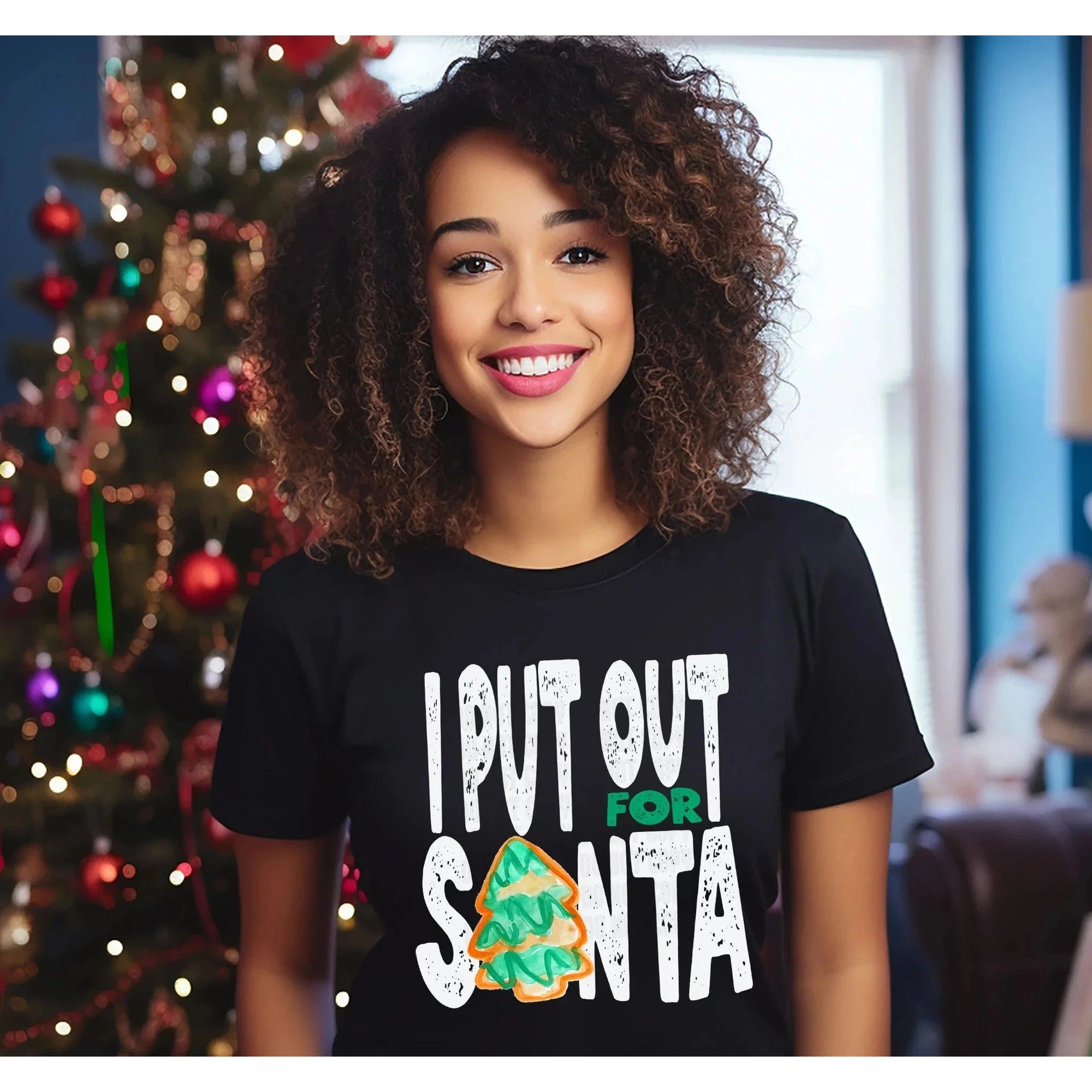 I Put Out For Santa GRAPHIC TEE